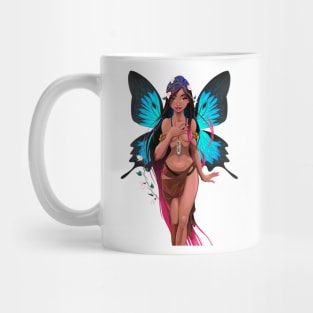 Portrait of a beautiful fairy Mug